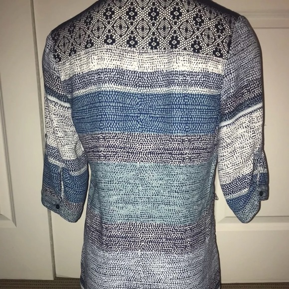 Blue Designed Top - Picture 2 of 2